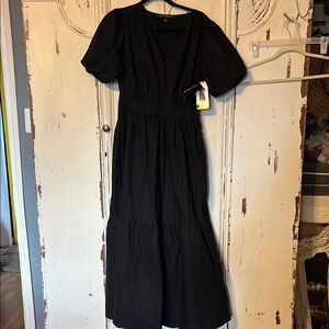 Elegant Black Women's Dress